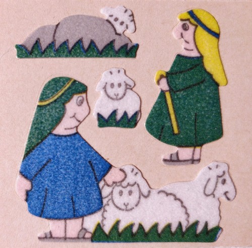 Fuzzy stoffsticker hirten - 🐑fuzzy,