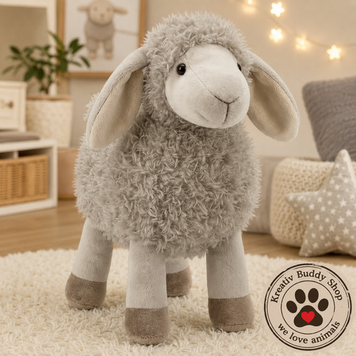 Schaf lamm kuscheltier - schaf,