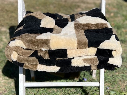 Merino lammfelldecke - merino,